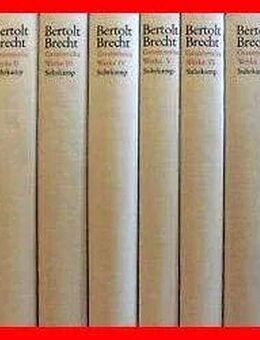 BERTOLT BRECHT - Gesammelte Werke (8 Bde) - Köln
