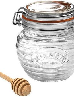KILNER Honigglas, Glas, (1-tlg), inkl. Honigportionierer
