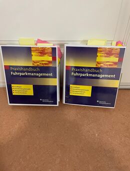 Praxishandbuch Fuhrparkmanagement (Neupreis 198 EUR) zur Reduzierung der Fixkosten in einem Fuhrpark. - Fulda