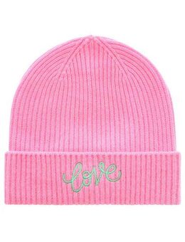 Zwillingsherz Beanie Beanie mit Love Stickerei (Packung) mit dekorativer Stickerei