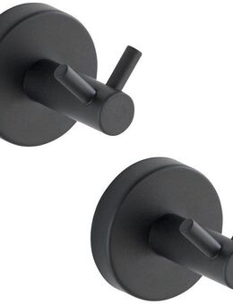 WENKO Wandhaken Bosio, (2-St), Edelstahl rostfrei