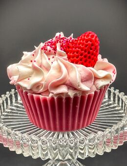 Seifencupcake. „Strawberry Cheesecake“ ❤️9,99€❤️inklusive Geschenkverpackung - Weimar
