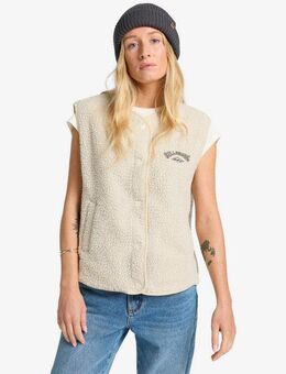 Billabong Fleeceweste BE HAPPY VEST (1-tlg)