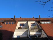 Sehr gepflegte, kernsanierte Maisonette - Wohnung - Wohnen ganz oben mit 2 Dachterrassen und Tiefgaragenbox - Gunzenhausen