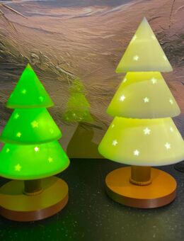 🎄 Leuchtende 3D-Weihnachtsbäume aus PLA – mit Lichterkette 🎄 - Cuxhaven