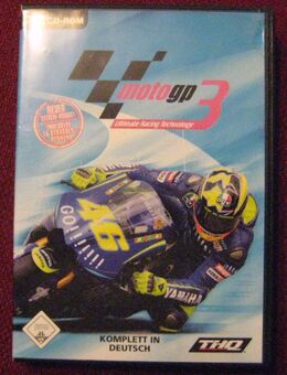 MotoGP 3 Ultimate Racing Technology, tolles PC-Spiel für Liebhaber von Rennspielen von THQ, OVP, inkl. Bedienungsanleitung, Versand gegen Aufpreis möglich, 4 € - Unterleinleiter