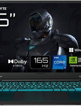 Gigabyte GAMING A16 CWHI3DEC94SH Gaming-Notebook (40,64 cm/16 Zoll, Intel Core i7 13620H, GeForce RTX 5070, 1000 GB SSD)