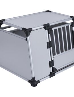 Trixie Hundebox Aluminium - B 93 x T 81 x H 64 cm (Größe L)