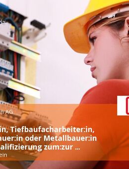 Schlosser:in, Tiefbaufacharbeiter:in, Straßenbauer:in oder Metallbauer:in für die Qualifizierung zum:zur Fahrbahnmechaniker:in (w/m/d) - Weil (Rhein)