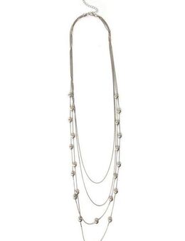 Firetti Lange Kette Kugeln, 4-reihig