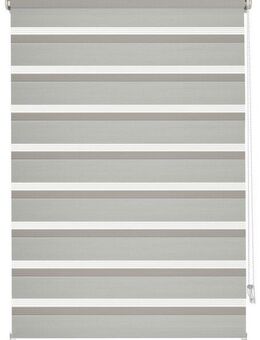 Seitenzugrollo EASYFIX Doppelrollo mit Montageschiene, GARDINIA, blickdicht, ohne Bohren, Schraubmontage möglich