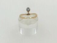 Designer Ring aus 18 kt Roségold mit 0.20 ct Diamanten Gr 46 EU - Leimen Zentrum