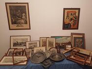 Alte Bilder, Stiche, Bilderrahmen (Flohmarkt-Ware) - Erding