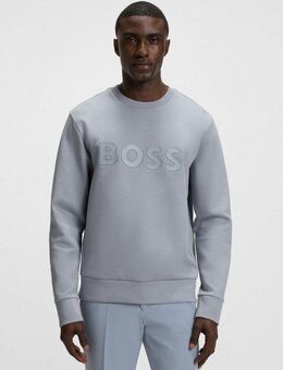 BOSS GREEN Sweatshirt Salbo mit Logodruck