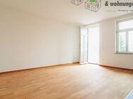 ERSTBEZUG: Kernsanierte 2-Raum-Wohnung mit offener Küche, Fußbodenheizung, Balkon & Aufzug - Chemnitz