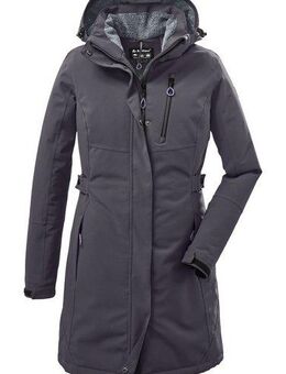 Killtec Parka KOW 165 WMN PRK Wasser- und winddichter Parka mit Teddyfleece und abnehmbarer Kapuze