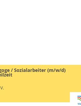 Sozialpädagoge / Sozialarbeiter (w/m/div) Vollzeit / Teilzeit - Berlin