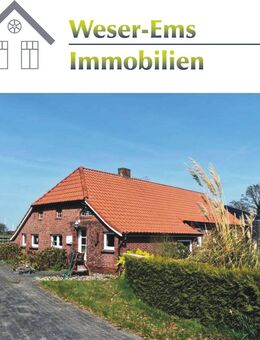 RESERVIERT! Schnuckeliges Landhaus mit kleiner Wiese! - Uplengen