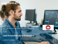 Lead Entwickler (m/w/d) Backend - Braunschweig