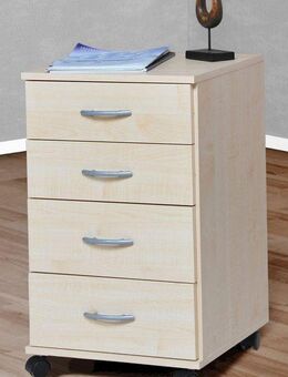 VOGL Möbelfabrik Rollcontainer Barrie, Bürocontainer, (1 St), verschiedene Ausführungen, mit Schubladen, Höhe 67 cm, Made in Germany