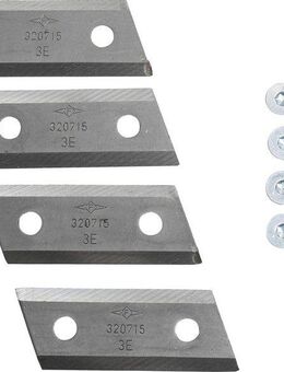 AL-KO Häckslermesser Shredder Duotec TCS 2500 (2-St)