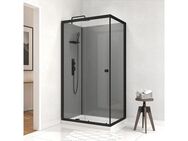 Marwell Komplettdusche Grey Style Rectangle, BxT: 110x80 cm, Fertigdusche mit 5mm gehärtetem Glas