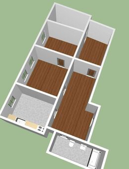 3-Zimmer DG-Wohnung in der Kernstadt - WG geignet (Whg 7014) - Straubing