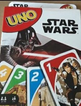 UNO-Kartenspiel + 2 Pins Star Wars Krieg der Sterne Yoda NEU OVP - Hattersheim (Main) Zentrum