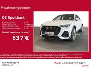 Audi Q3, Sportback 45 TFSI e S LINE LM19, Jahr 2023 - Hamburg