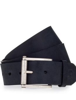 MUSTANG Ledergürtel mit Vintage-Look, Roll-Schließe, 4,5 cm