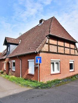 Kleines Grundstück - großes Haus mit zwei Wohnungen - Hodenhagen