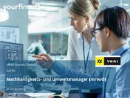 Nachhaltigkeits- und Umweltmanager (m/w/d) - Straubing