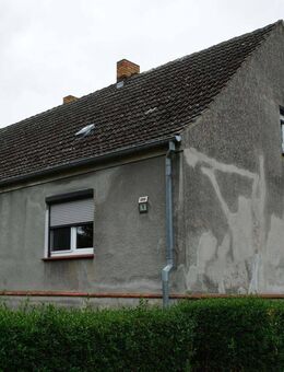 Alter Bauernhof mit Wohnhaus und Scheune plus Garten plus Ackerfläche in Neuwustrow - Oderaue