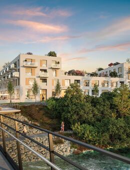 Barrierefreie 1,5-Zimmer-Wohnung mit Lech- und Altstadtblick in Landsbergs neuer Bestlage - Landsberg (Lech)