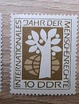 Briefmarken DDR 1968 Jahr der Menschenrechte komplett postfrisch - Görlitz