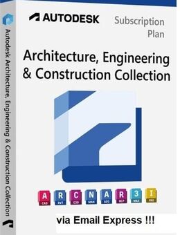 Autodesk AEC Kollektion - Architecture, Engineering & Construction - 1 Jahr - via Email Express - Berlin Marzahn-Hellersdorf