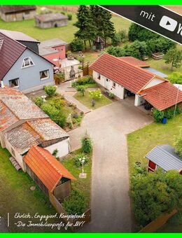 Viel Raum zum Leben: Einfamilienhaus mit Garten, Nebengebäuden und Weitblick - Lalendorf