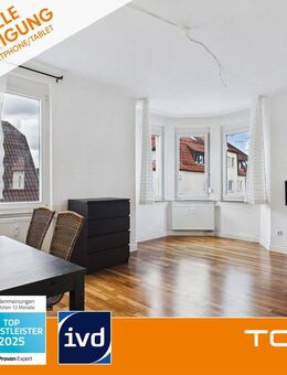 Altbauflair trifft Aussicht: helle 3-Zimmer-Wohnung mit Loggia in zentraler Lage von Degerloch - Stuttgart