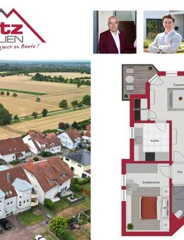 2 Zimmer Wohung in guter und ruhiger Lage von Malsch zu verkaufen - Malsch (Landkreis Rhein-Neckar-Kreis)