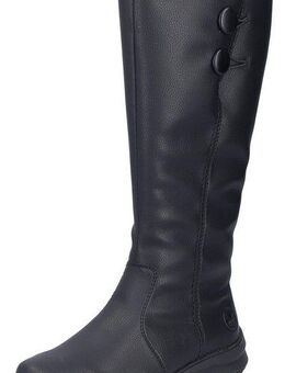 Rieker Winterstiefel, Langschaftstiefel, Keilabsatz, mit Warmfutter und Reißverschluss