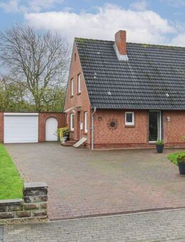 Richtig zuhause: Gepflegtes Einfamilienhaus mit Garten, in 22 Minuten in Westerland (Sylt) - Klanxbüll