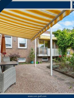 Flachdach-Einfamilienhaus (Split-Level) mit vermieteter Gewerbeeinheit in Schortens-Grafschaft - Schortens