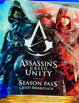 ⚔️ DVD Spiel SONY PS4 Assassin´s Creed Unity ⚔️ 3-5 Mal wie neu ⚔️ - Kösching