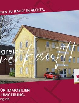 Kompakte 2-Zimmer-Wohnung in Zentrums- und UNI-nähe - Vechta