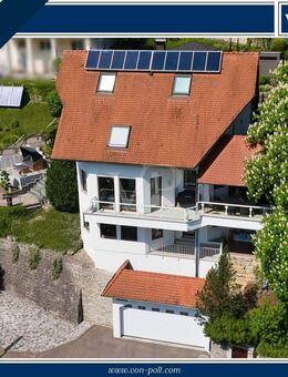 Exklusives Einfamilienhaus & Einliegerwohnung mit Stadtblick - Stilvoll & voller Highlights - Künzelsau