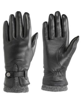 PEARLWOOD Lederhandschuhe ALICIA (1 Paar) Original PEARLWOOD Druckknopf
