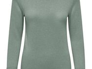 ONLY Rundhalspullover ONLJULIE LIFE LS BUTTON O-NECK CC KNT