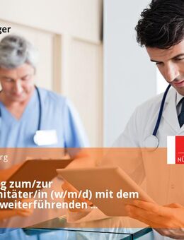 Ausbildung zum/zur Notfallsanitäter/in (w/m/d) mit dem Ziel einer weiterführenden Ausbildung zum/zur Brandmeister/in (w/m/d) - Nürnberg