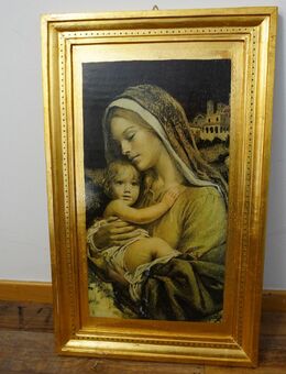 Ikonenwandbild, Mariendarstellung - Kunstdruck! - München