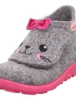 Superfit HAPPY OCTI WMS: Mittel Hausschuh Babyschuh mit Klettverschluss, Größenschablone zum Download